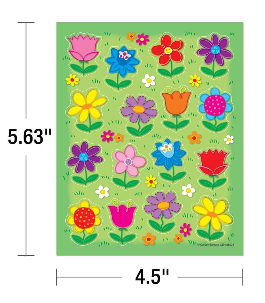 Flowers Shape Stickers