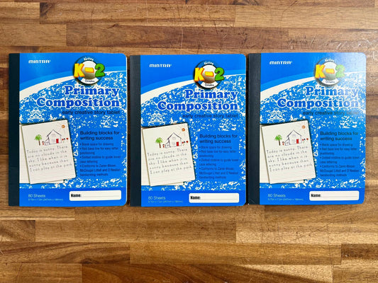 Primary Composition & Creative Writing Tablet LOT of 3