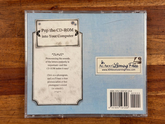 All About Reading/Spelling - The Basic Phonograms CD (NEW)