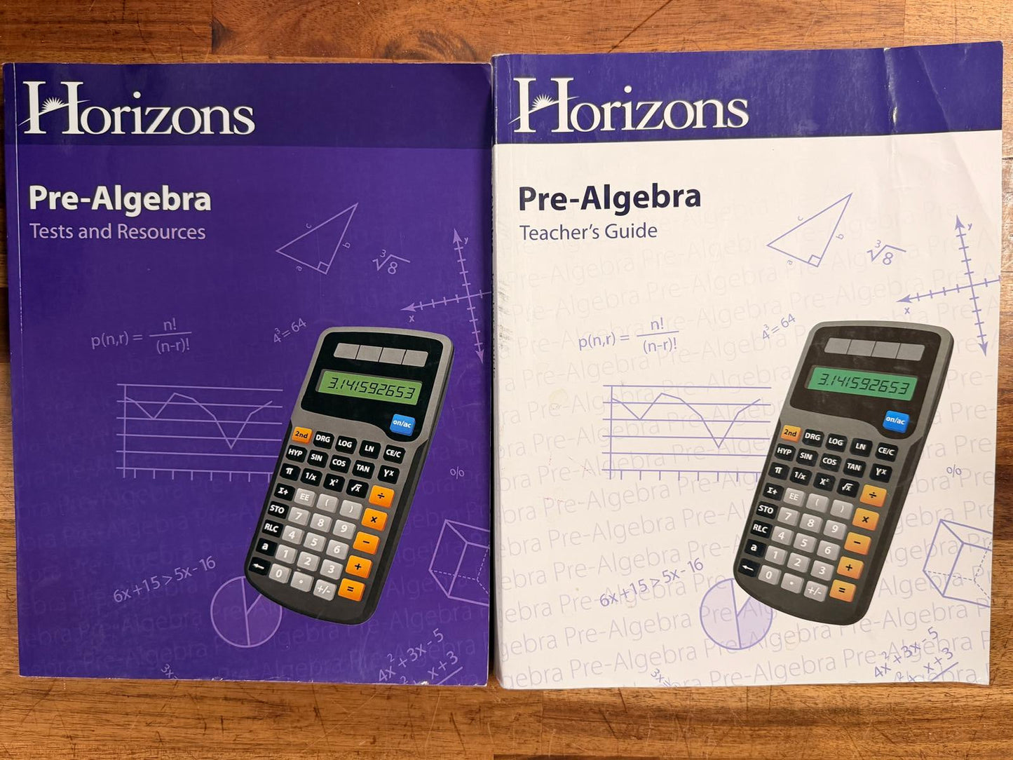 Horizons Pre-Algebra Teacher Guide & Tests and Resources