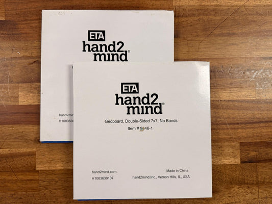 ETA Hand2Mind Geoboard Double-Sided (2x) No Bands