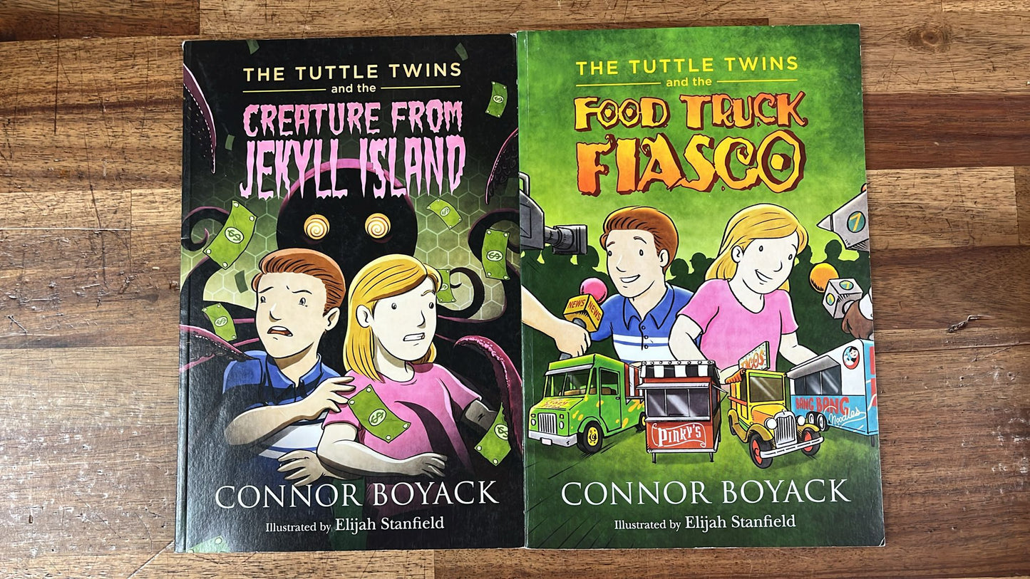 The Tuttle Twins LOT of 9 Books