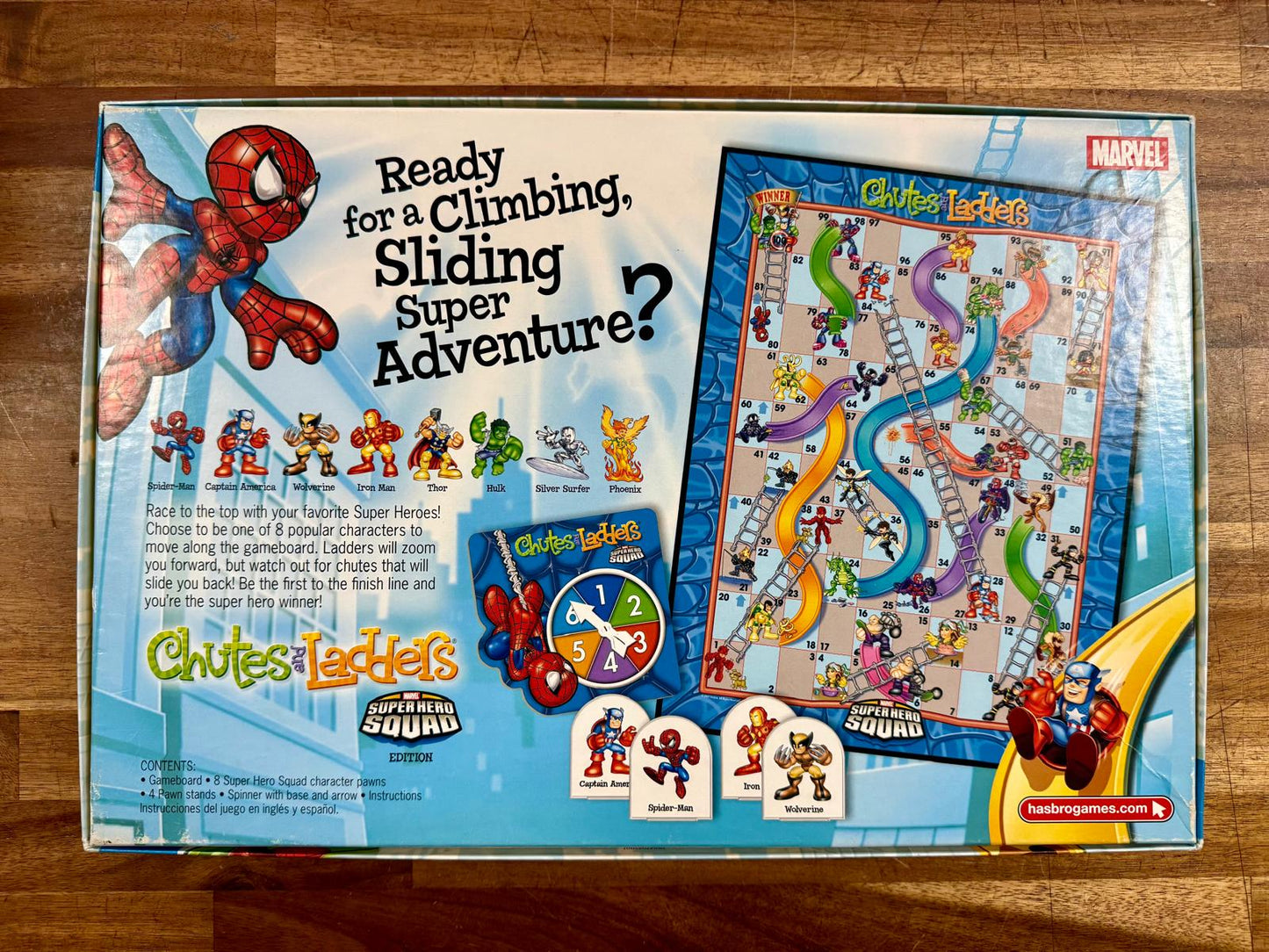 Chutes and Ladders (Preschool) - Super Hero Squad