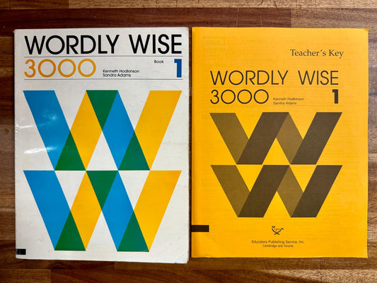 Wordly Wise 3000: Book 1 w Answer Key - Adams & Hodkinson