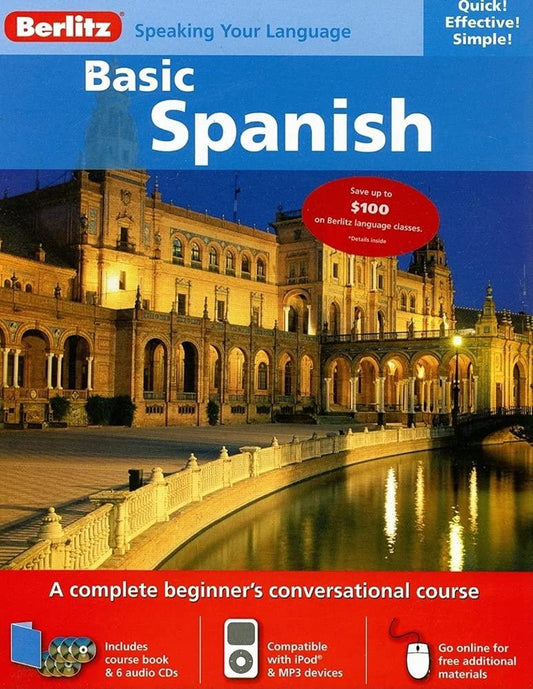 Basic Spanish Audio CD by Berlitz (Condition - GOOD)