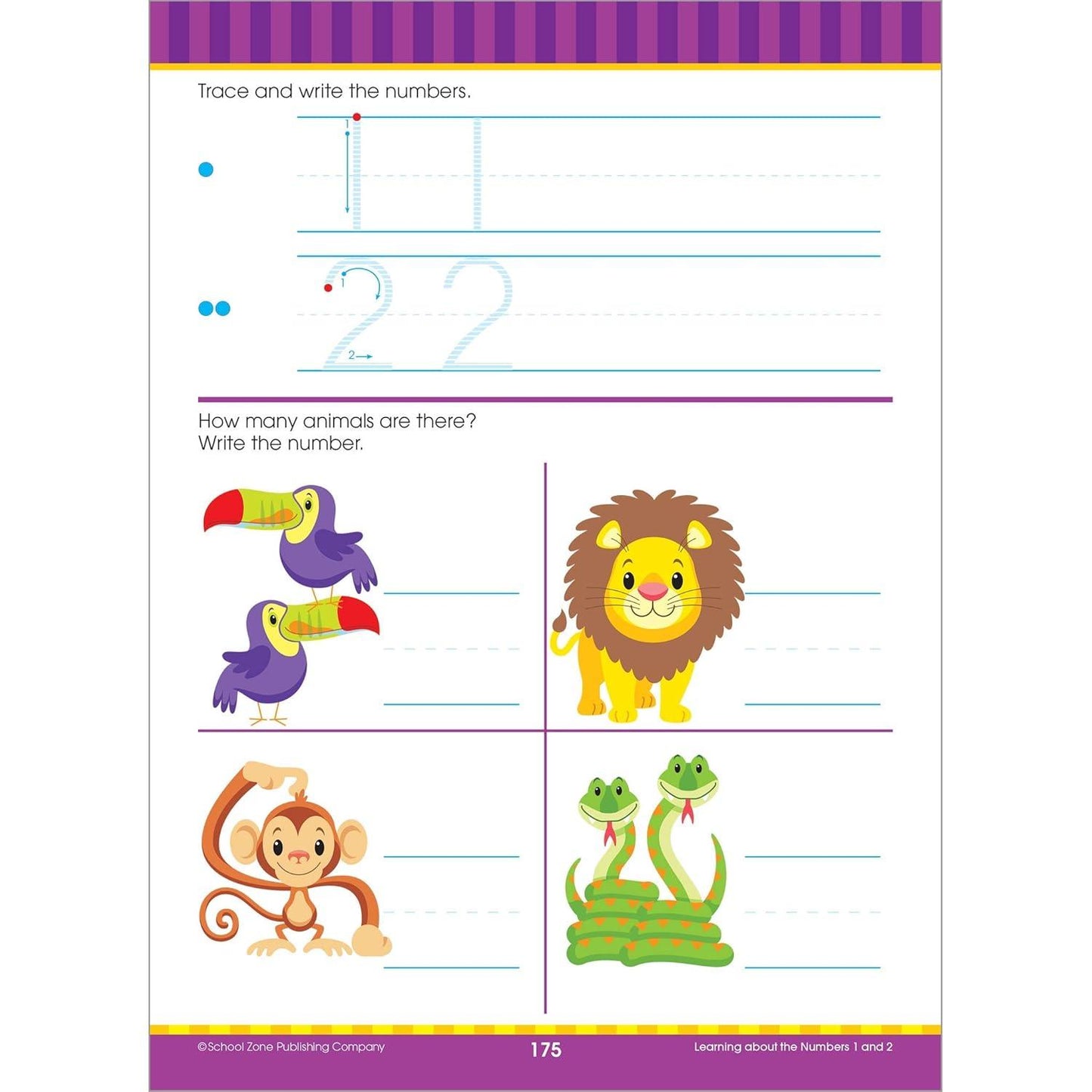 School Zone - Kindergarten Fold-Out Fun! Write & Reuse Workbook (Condition - GOOD)