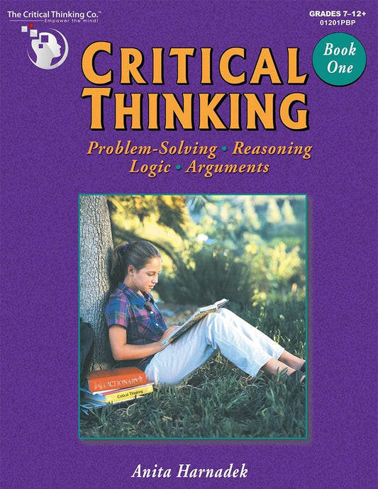 Critical Thinking Book One: Problem Solving, Reasoning, Logic & Arguments by Anita Harnadek – CONDITION Good & Clean