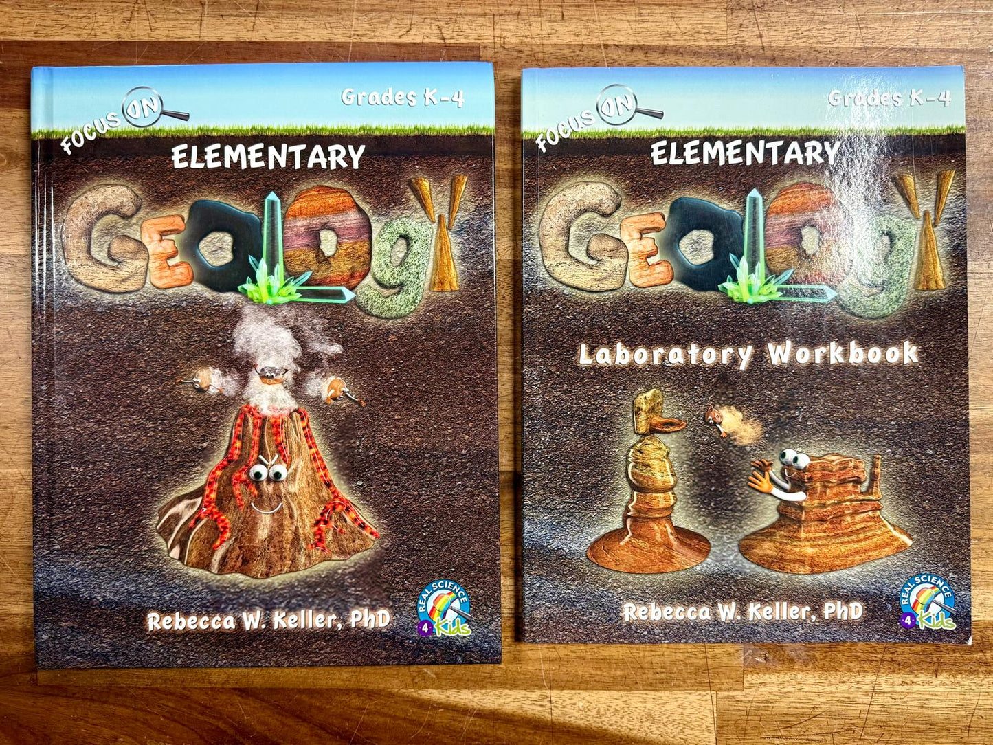 Focus On Elementary Geology Set: Textbook & Lab Workbook