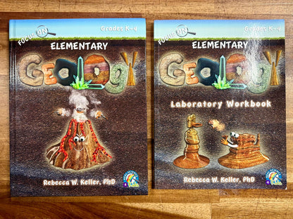 Focus On Elementary Geology Set: Textbook & Lab Workbook