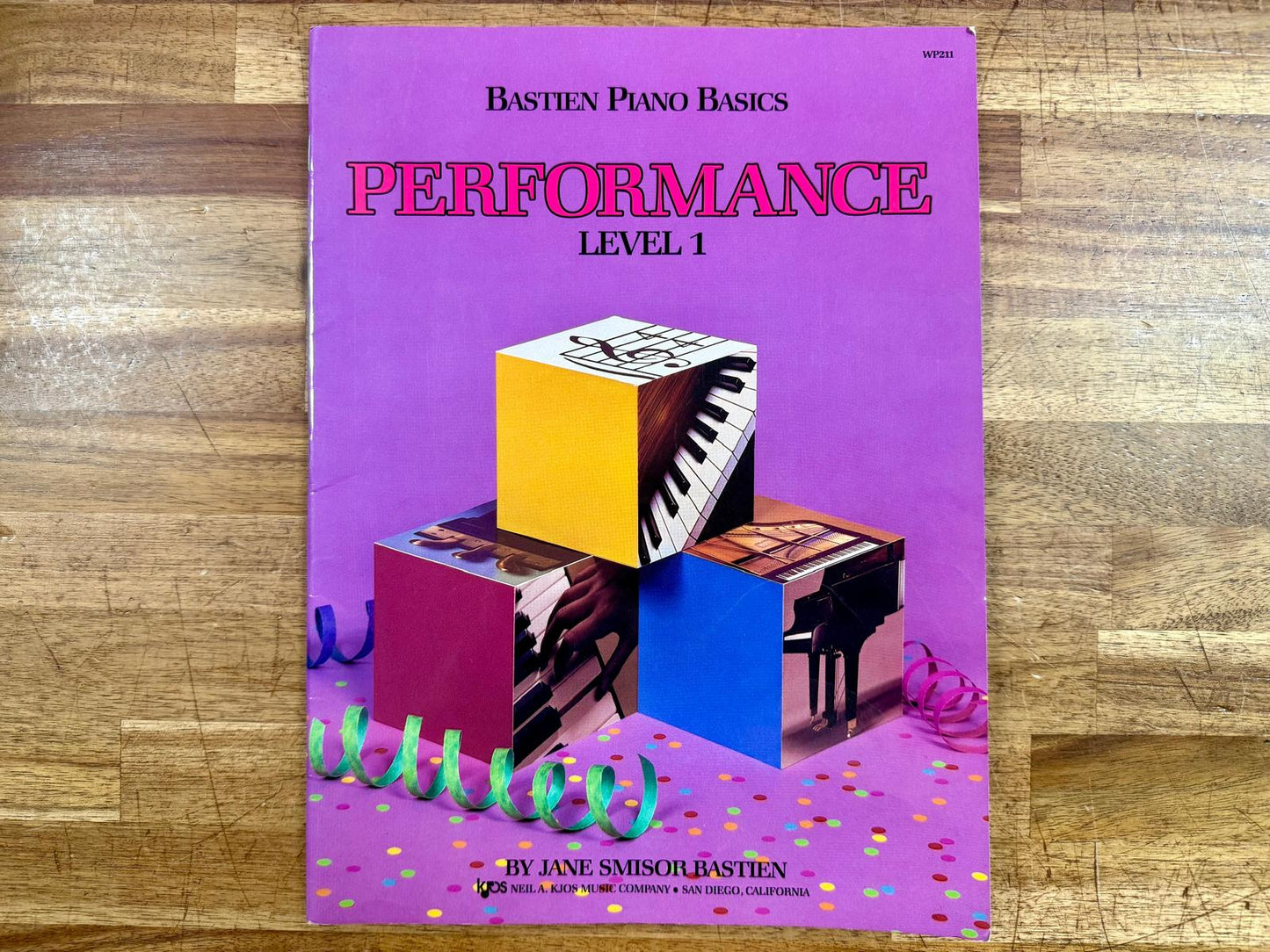 Bastien Piano Basics Performance Level 1 - WP211