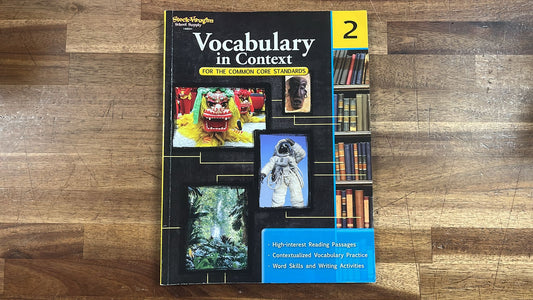 Steck-Vaughn School Supply, Vocabulary in Context for the Common Core Standards, Grade 2