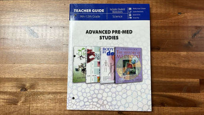 MB Advanced Pre-Med Studies TG and Textbooks (4)