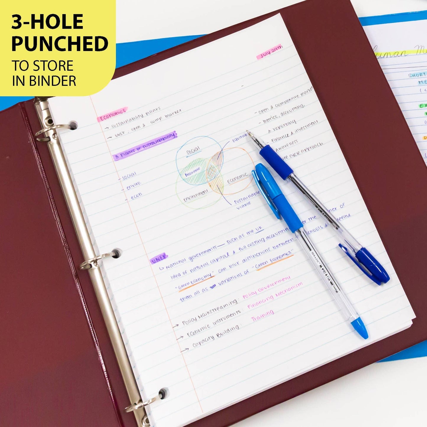Filler Paper C/R 100 Ct.