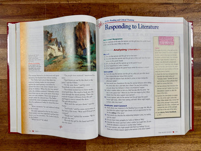 Glencoe Literature Course 5 Readers Choice Arkansas Ed - VG