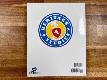 BJU Heritage Studies 4 - 3rd Ed - Textbook