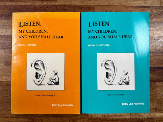 Listen My Children and You Shall Hear Lot 2 & 3 Betty Kratoville