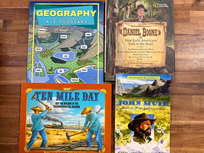 Beautiful Feet Literature Unit - U.S. Geography SET