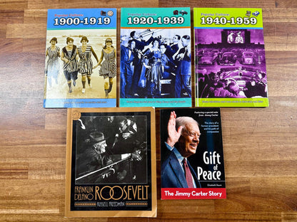 TOG Yr 4 Dialectic History Supplement Set FDR Carter Culture 1900-1959