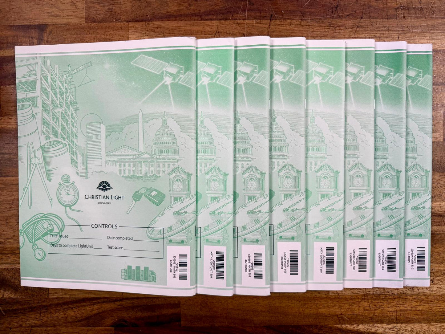 Christian Light Mathematics 5 Light Units 503-510 - NEW