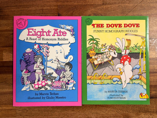 Clarion Funny Homographs & Hononyms LOT of 2