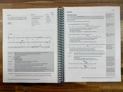 IEW Fix It Grammar: Mowgli & Shere Khan Teacher Manual - VG