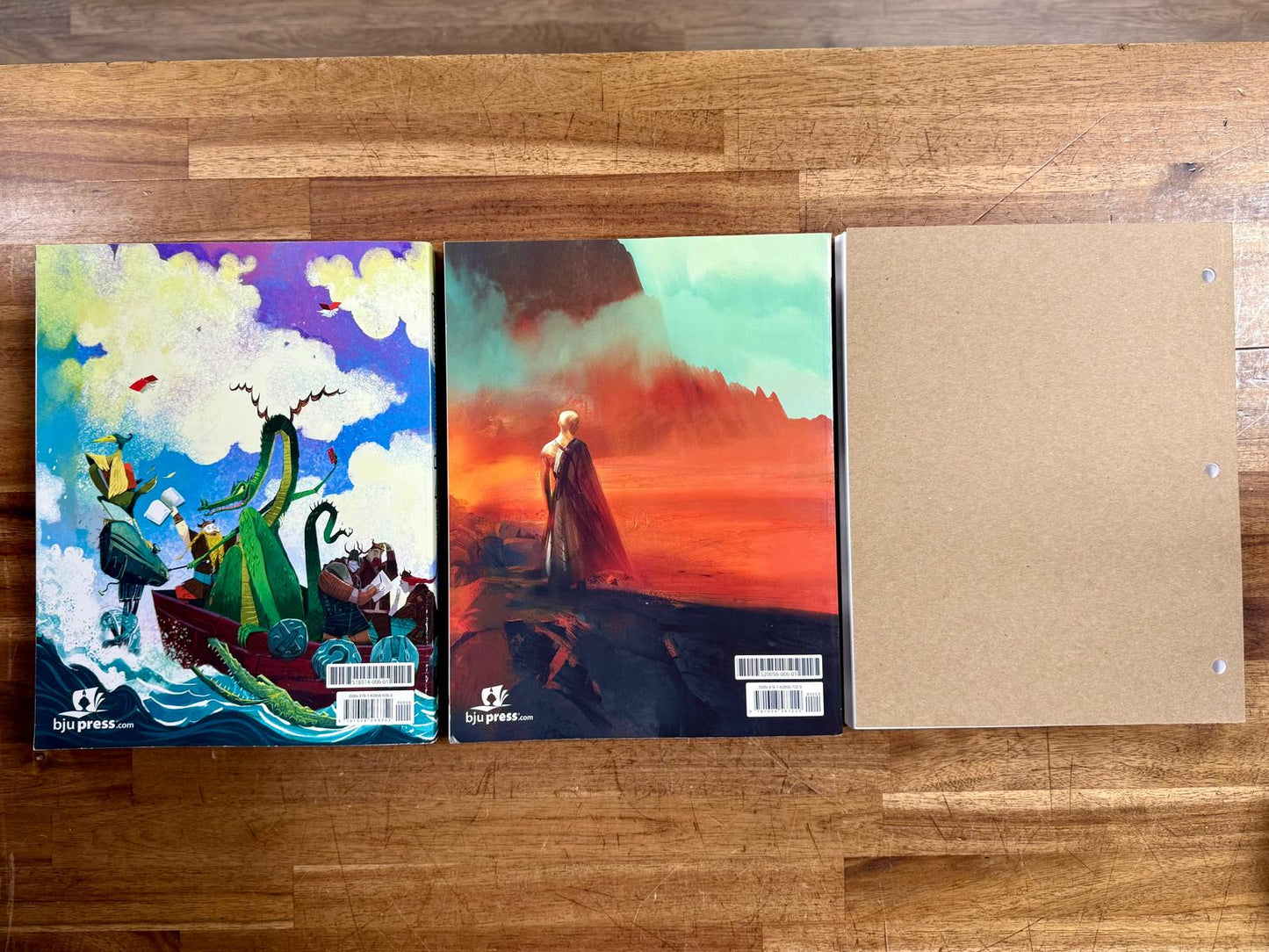 BJU Writing & Grammar 4th Ed & Literature 5th Ed Set - Good