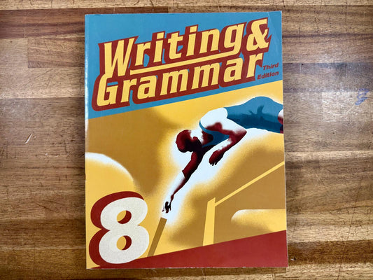 BJU Writing & Grammar 8 - 3rd Edition Textbook
