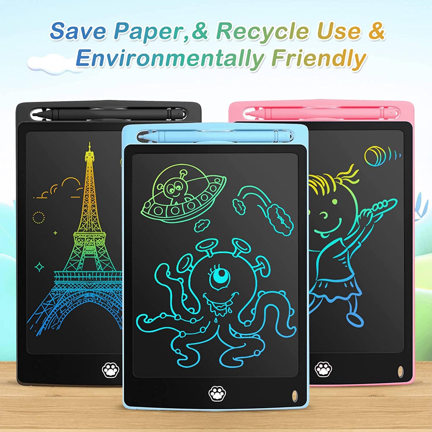 LCD Writing Tablet - Back to School - in bulk