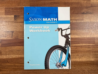 Saxon Math Intermediate 3 Power Up Workbook