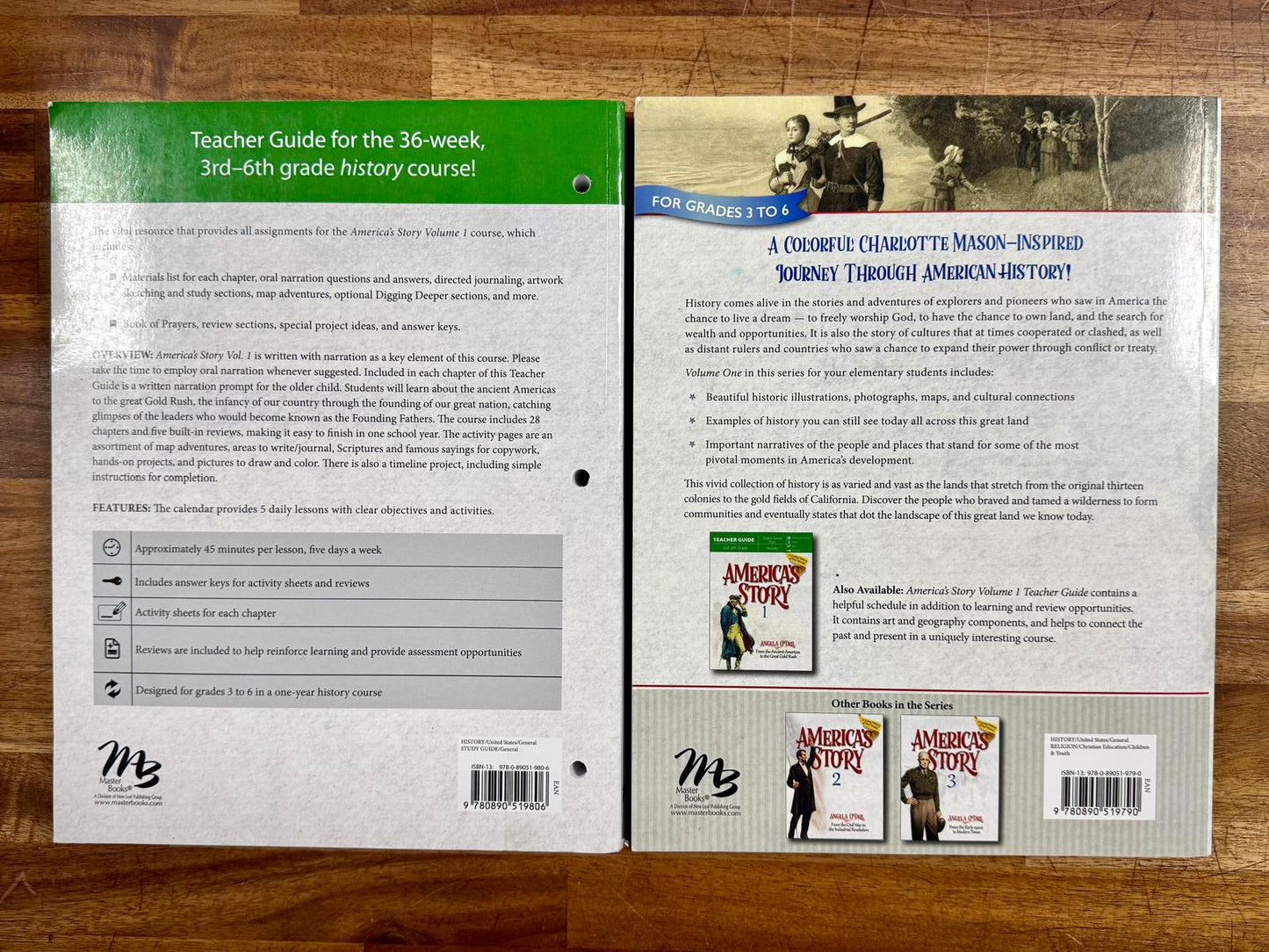 America's Story Volume 1 Set - Good & Clean