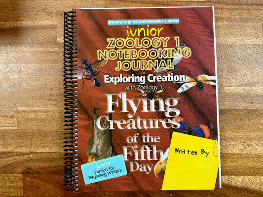 Exploring Creation Zoology 1 Notbook Journal - Acceptable
