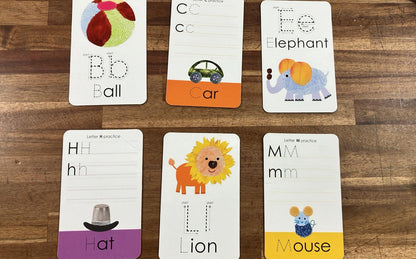 Alphaprints: Wipe Clean Flash Cards Letters