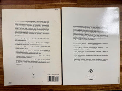 David Macaulay Books Lot of 2: Castle & Pyramid