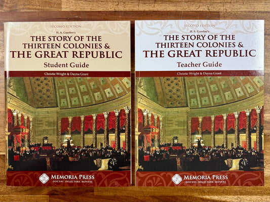 MP Story of the Thirteen Colonies & Great Republic SET