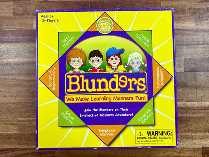 Blunders Board Game - Learning Manners, Ages 5+