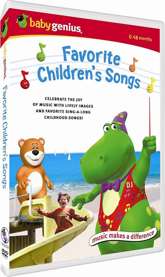Baby Genius DVD Favorite Children's Songs - Condition NEW
