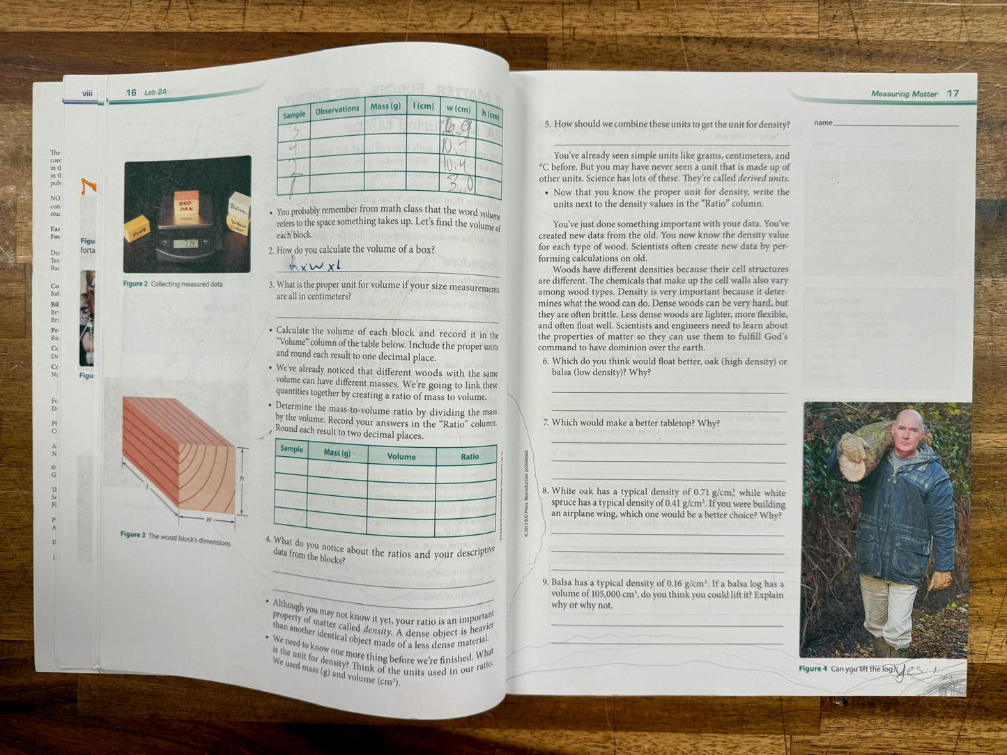 BJU Earth Science 4th Ed Complete Set - mostly good & clean