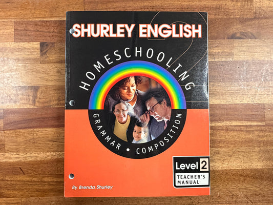 Shurley English Homeschooling Level 2 Teacher Manual w/ CD