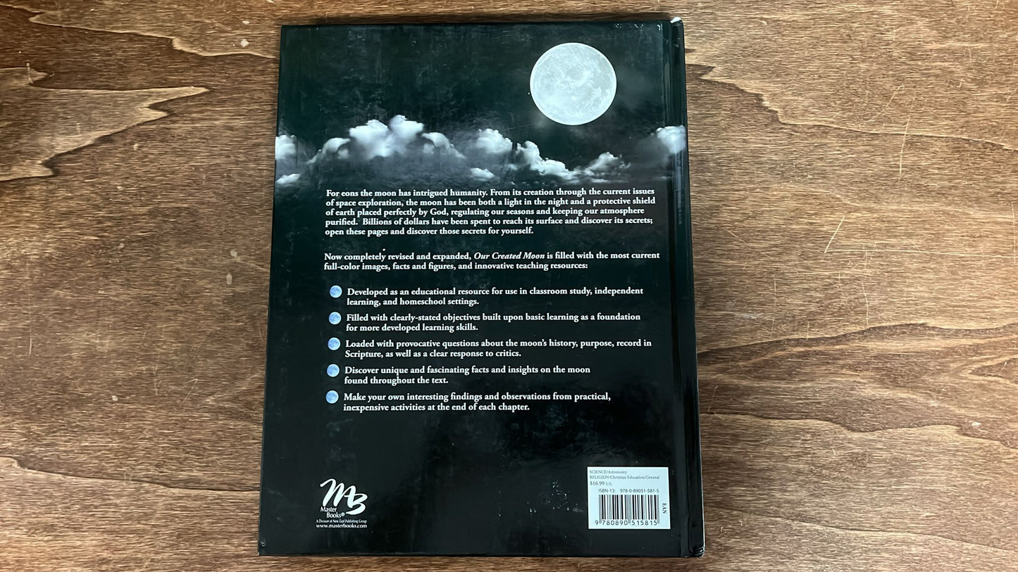 MasterBooks, Our Created Moon, Earth's Fascinating Neighbor