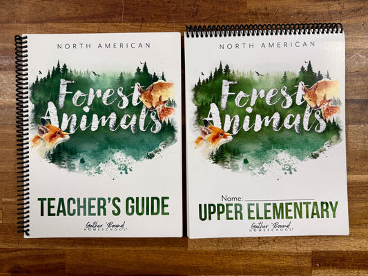 Gather Round North American Forrest Animals Set of 3 - Like New