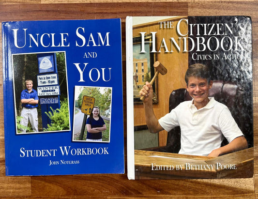 Notgrass Uncle Sam & You Workook + Citizens Handbook - Good