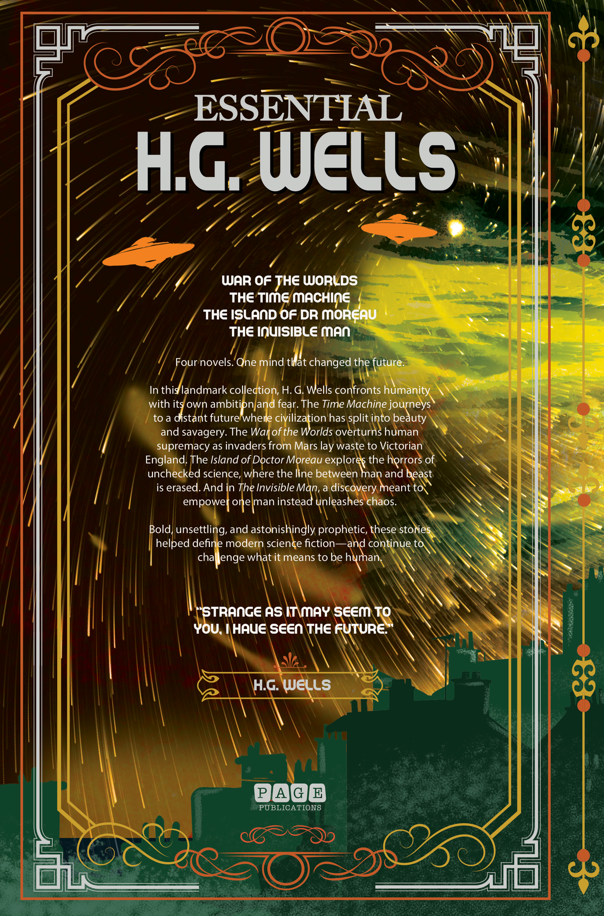 Essential H.G. Wells (Deluxe Hardcover)