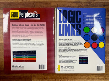 Mindware LOT of 4 Challenge Workbooks