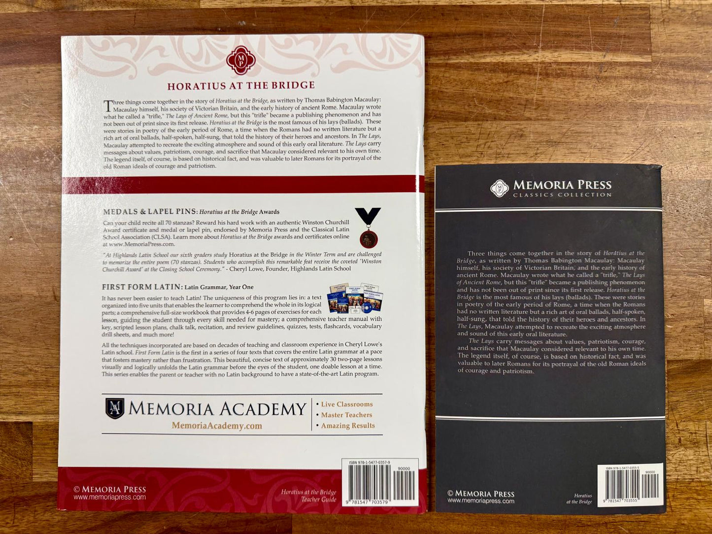 MP Horatius at the Bridge SET: Teacher Guide & Text - VG