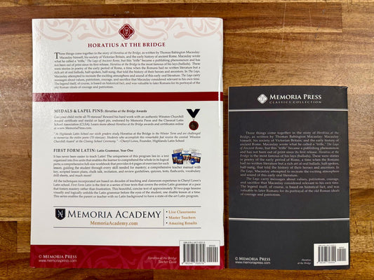 MP Horatius at the Bridge SET: Teacher Guide & Text - VG