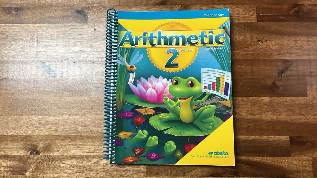 Abeka Arithmetic 2 Teacher Key Set of 2 - VG