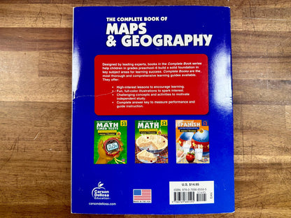 The Complete Book of Maps & Geography Grades 3-6