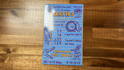 Teaching Textbooks Math 3 CD-ROM Set