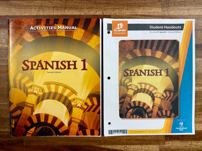 BJU Spanish 1 Second Ed Set: Text, Activities & Handouts
