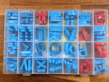 Magnetic Letters Deluxe SET - 130 Pieces Total